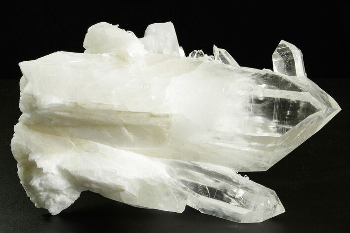Clear Quartz Crystal Cluster - Colombia #368466